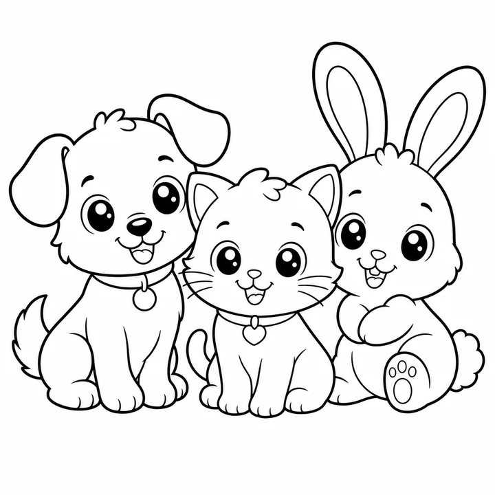 Dibujos de animales para colorear