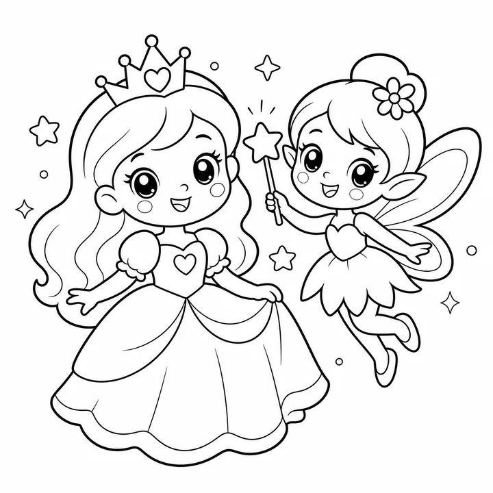 Dibujos de fantasía para colorear