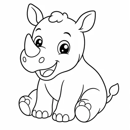 Planșă cu pui de dinozaur de colorat