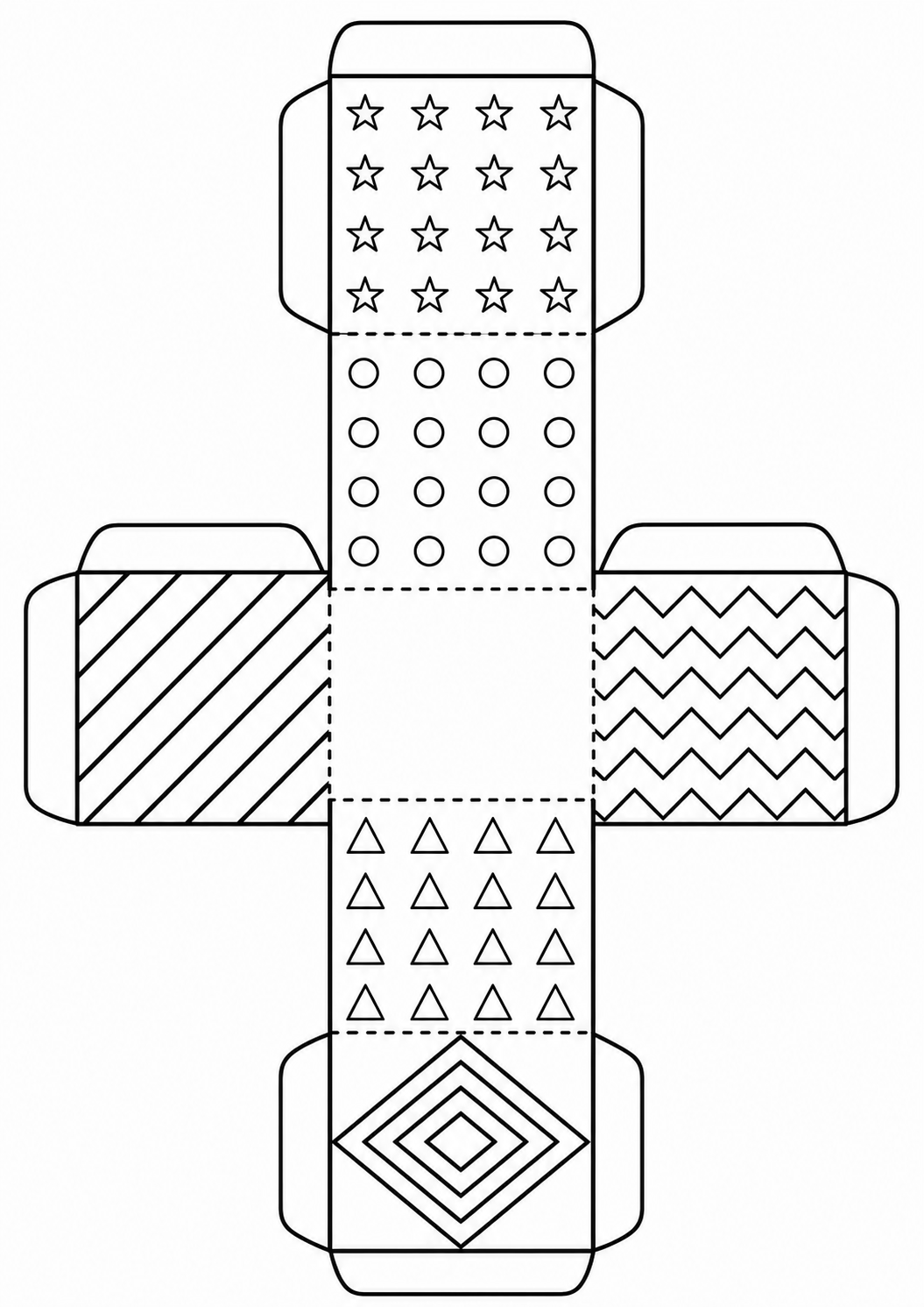 forme geometrice de imprimat